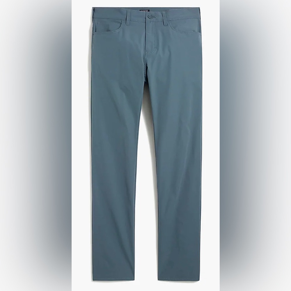 J.Crew 5-pocket Tech Pants (Blue)
